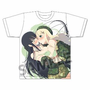 Senran Kagura x Uppers Girls Double Upper T-shirt: Ikaruga & Yomi (XL Size)