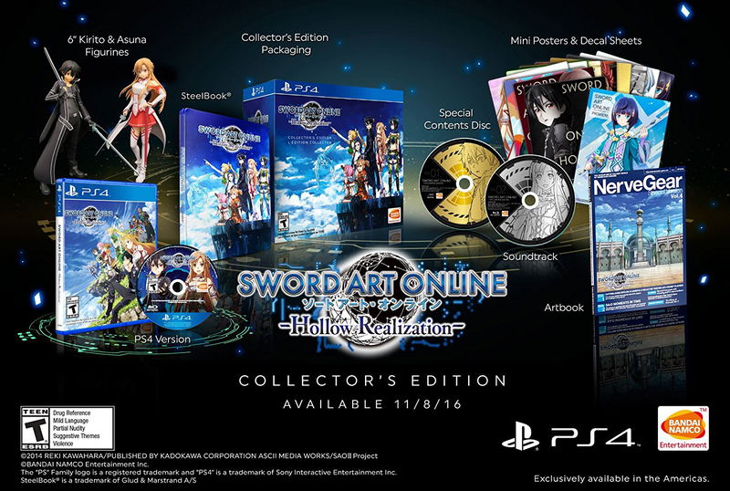 Sword Art Online: Hollow Realization [Collector's Edition] image 1