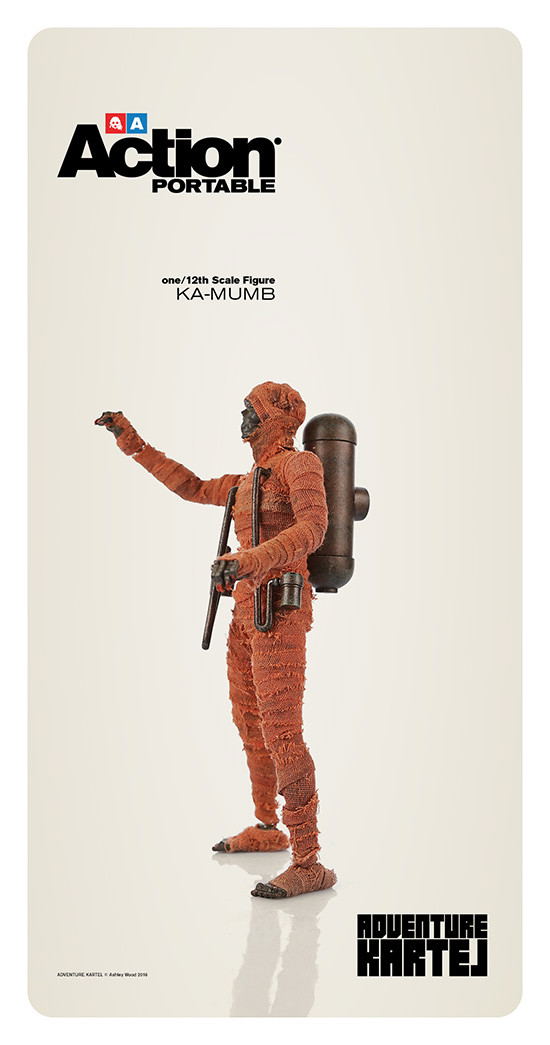 Action Portable Adventure Kartel 1/12 Scale Action Figure: Ka-Mumb image 3