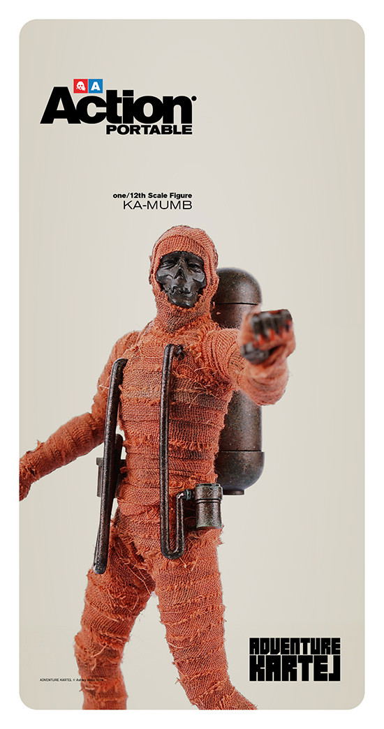 Action Portable Adventure Kartel 1/12 Scale Action Figure: Ka-Mumb image 4