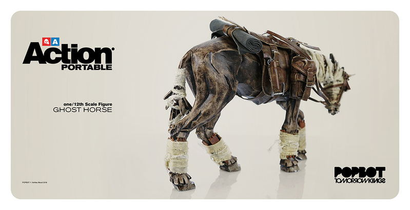 Action Portable The World of Popbot 1/12 Scale Action Figure: Ghost Horse image 2