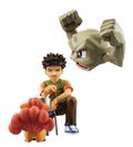 G.E.M. Series Pocket Monsters Pre-Painted PVC Figure: Brock & Geodude & Vulpix thumbnail 4