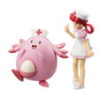 G.E.M. Series Pocket Monsters Pre-Painted PVC Figure: Joy & Chansey thumbnail 3