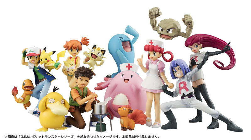 G.E.M. Series Pocket Monsters Pre-Painted PVC Figure: Joy & Chansey image 5