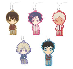 Sanrio Danshi Rubber Mascot: Oretachi Sanrio Danshi! Ver. (Set of 6 pieces)_