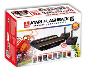 At Games Atari Flashback 6 Classic Game Console_