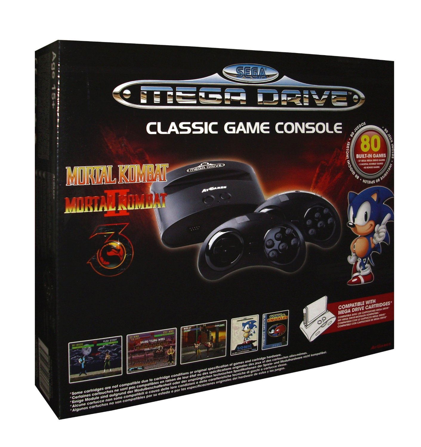 At Games Sega Genesis Classic Game Console (2015 Version)