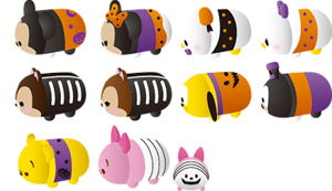 Disney Nosechara Tsum Tsum Halloween Ver. Solo (Set of 10 pieces)_