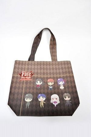 Fate/Stay Night Unlimited Blade Works SD Character Water-Repellent Tote Bag: Shiro