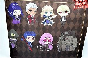 Fate/Stay Night Unlimited Blade Works SD Character Water-Repellent Tote Bag: Shiro