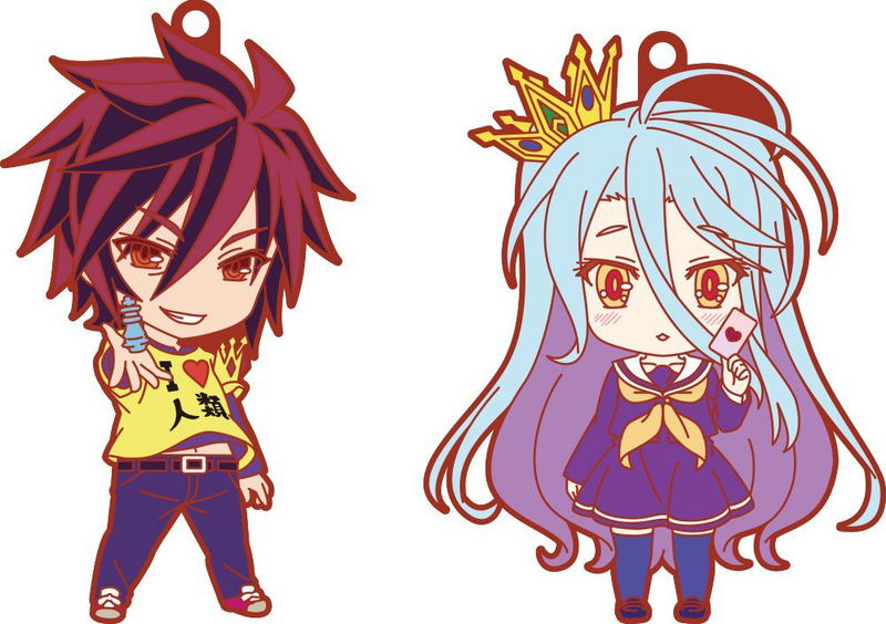Nendoroid Plus No Game No Life Rubber Straps: Kuuhaku Set (Set of 2 pieces) image 1
