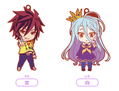 Nendoroid Plus No Game No Life Rubber Straps: Kuuhaku Set (Set of 2 pieces) thumbnail 2