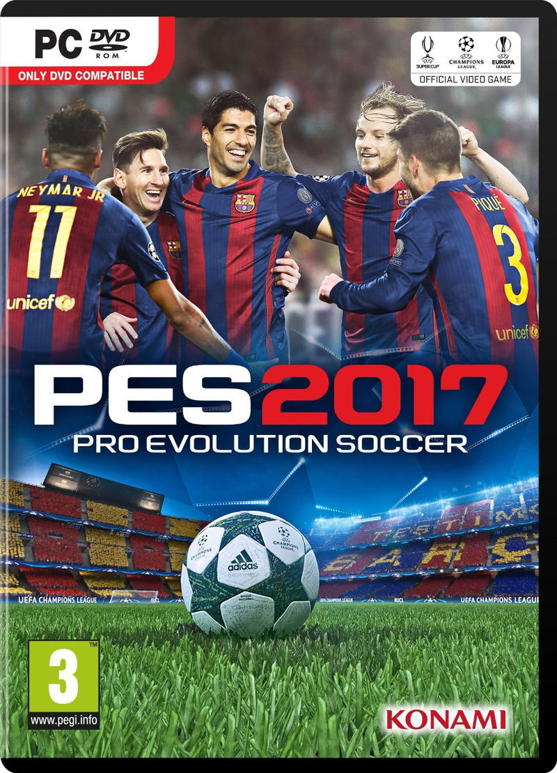 Pro Evolution Soccer 2017 (DVD-ROM) image 1