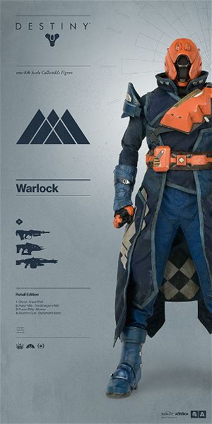Destiny 1/6 Scale Pre-Painted Articulated Figure: Warlock