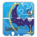 Pocket Monster TPU Cover for New 3DS LL (Lunala) thumbnail 2