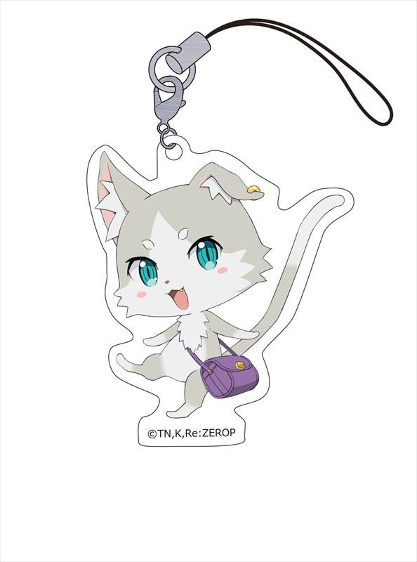 Re:Zero kara Hajimeru Isekai Seikatsu Petitkko Trading Acrylic Strap (Set of 8 pieces) image 4