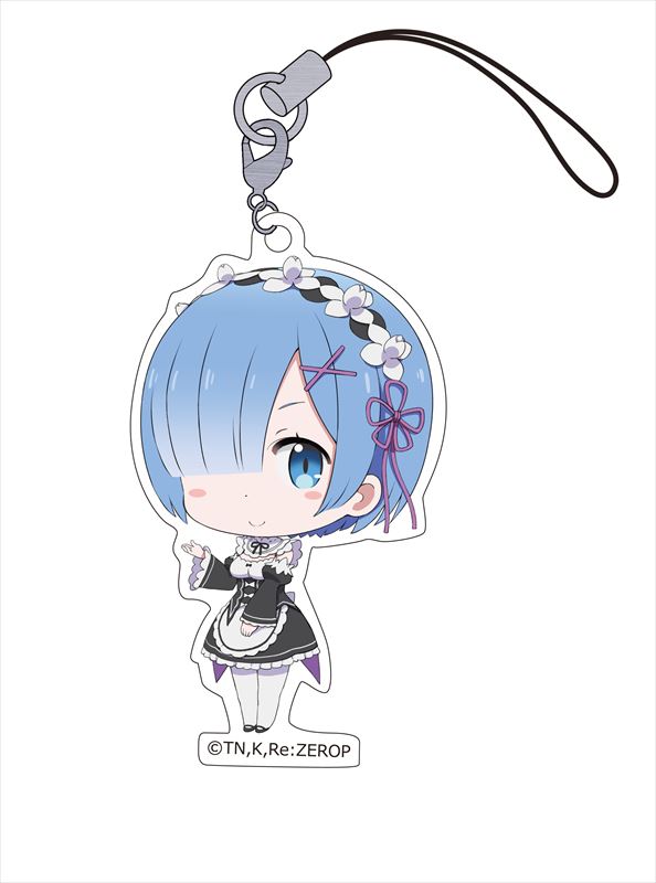 Re:Zero kara Hajimeru Isekai Seikatsu Petitkko Trading Acrylic Strap (Set of 8 pieces) image 9