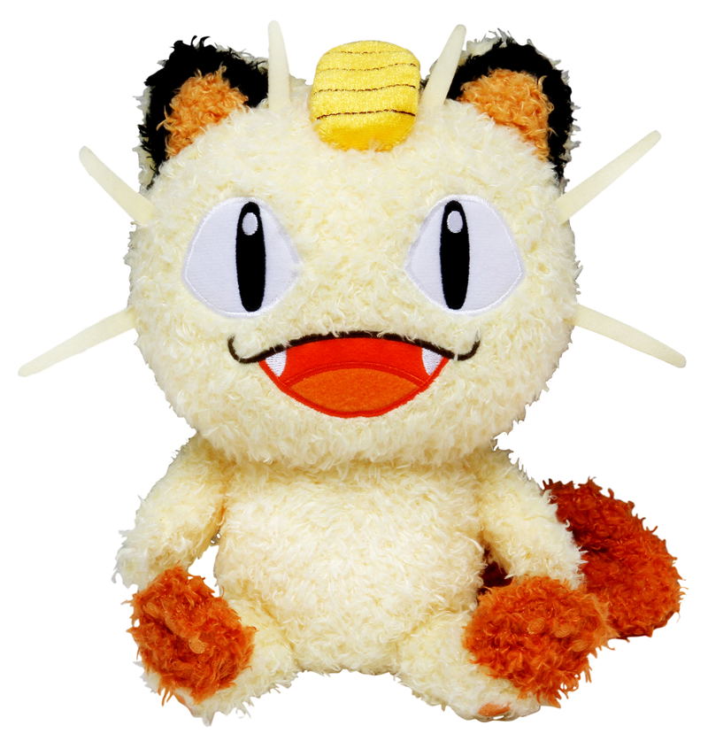 Pokemon Mokomoko Plush: Meowth image 1
