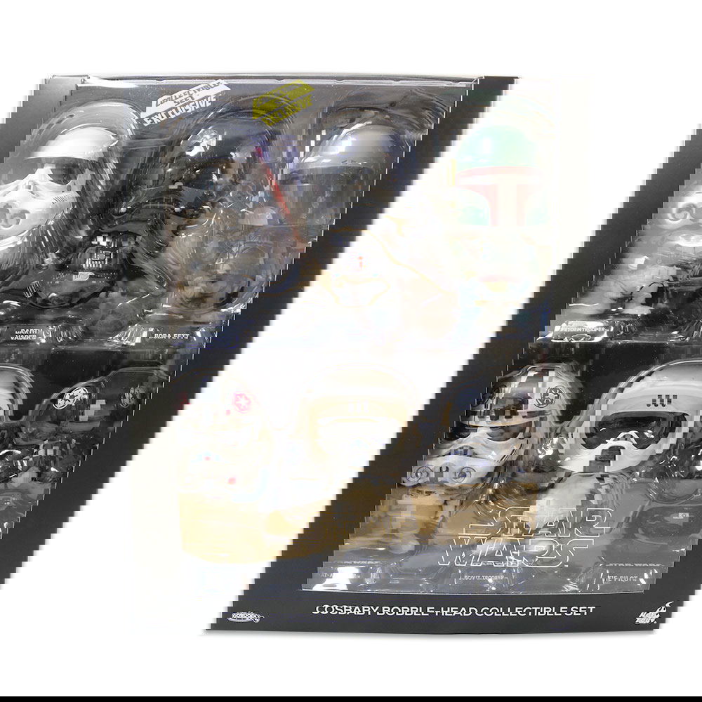 Star Wars Cosbaby Bobble-Head Collectible Set (Set of 6 pieces)