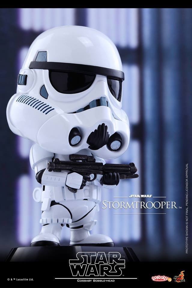Star Wars Cosbaby Bobble-Head Collectible Set (Set of 6 pieces)