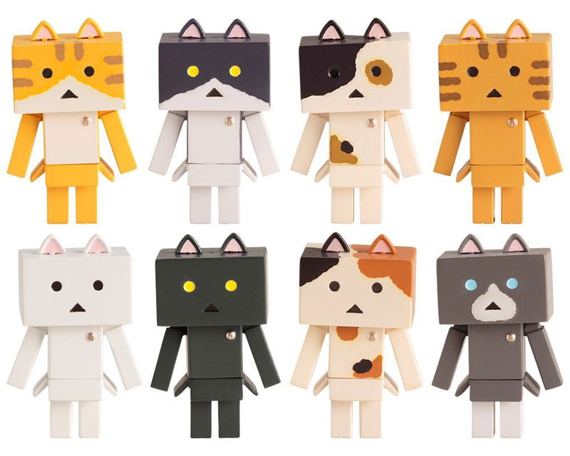 Yotsuba&! Trading Mini Figure: Nyanboard Nyano (Set of 10 pieces) image 1