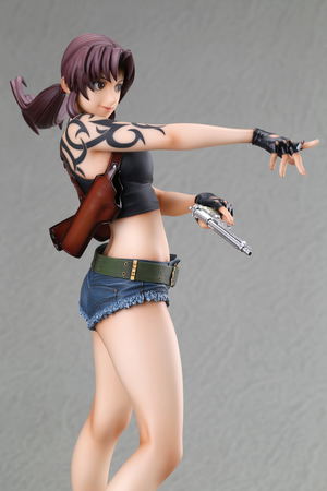 Black Lagoon 1/6 Scale Pre-Painted Figure: Revy Two Hand_