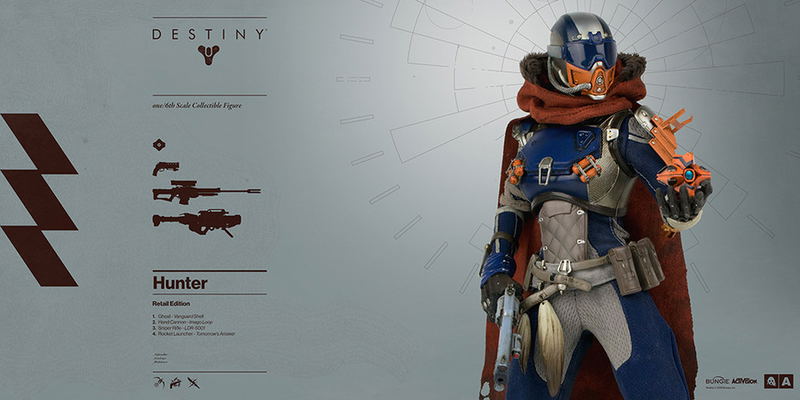 Destiny 1/6 Scale Pre-Painted Articulated Figure: Hunter image 13
