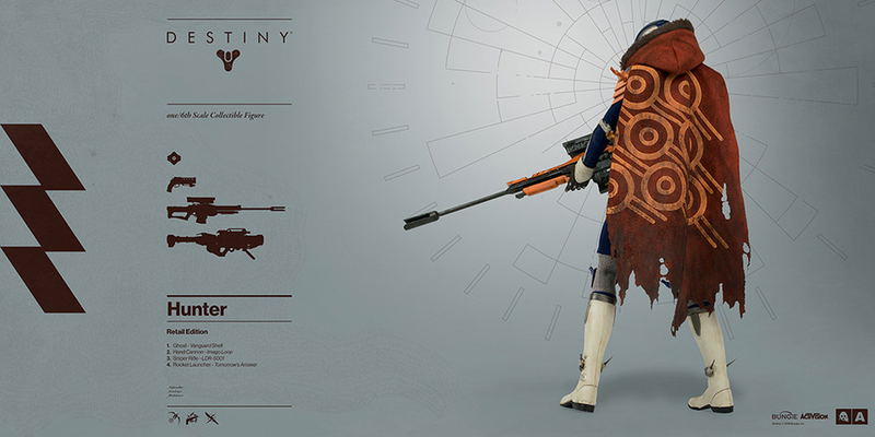 Destiny 1/6 Scale Pre-Painted Articulated Figure: Hunter image 15
