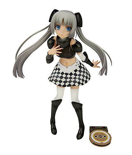 Miss Monochrome -The Animation- 2 1/8 Scale Pre-Painted Figure: Miss Monochrome Black Ver. image 1