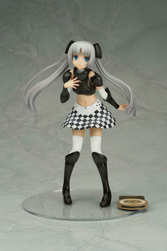 Miss Monochrome -The Animation- 2 1/8 Scale Pre-Painted Figure: Miss Monochrome Black Ver. image 3