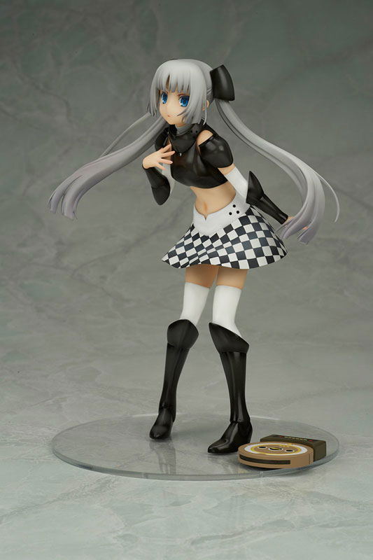 Miss Monochrome -The Animation- 2 1/8 Scale Pre-Painted Figure: Miss Monochrome Black Ver. image 4
