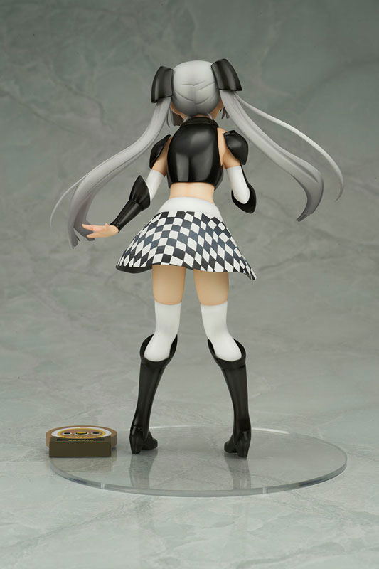 Miss Monochrome -The Animation- 2 1/8 Scale Pre-Painted Figure: Miss Monochrome Black Ver. image 5