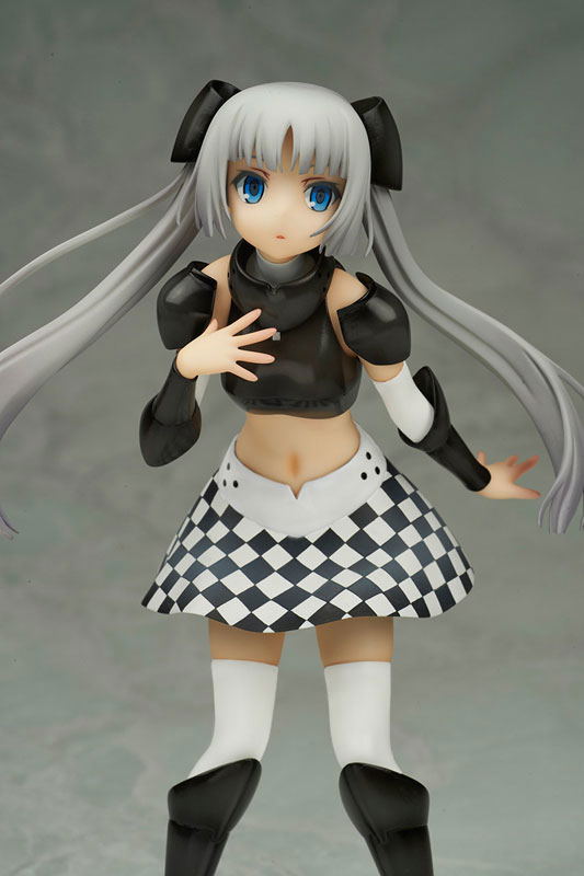 Miss Monochrome -The Animation- 2 1/8 Scale Pre-Painted Figure: Miss Monochrome Black Ver. image 6