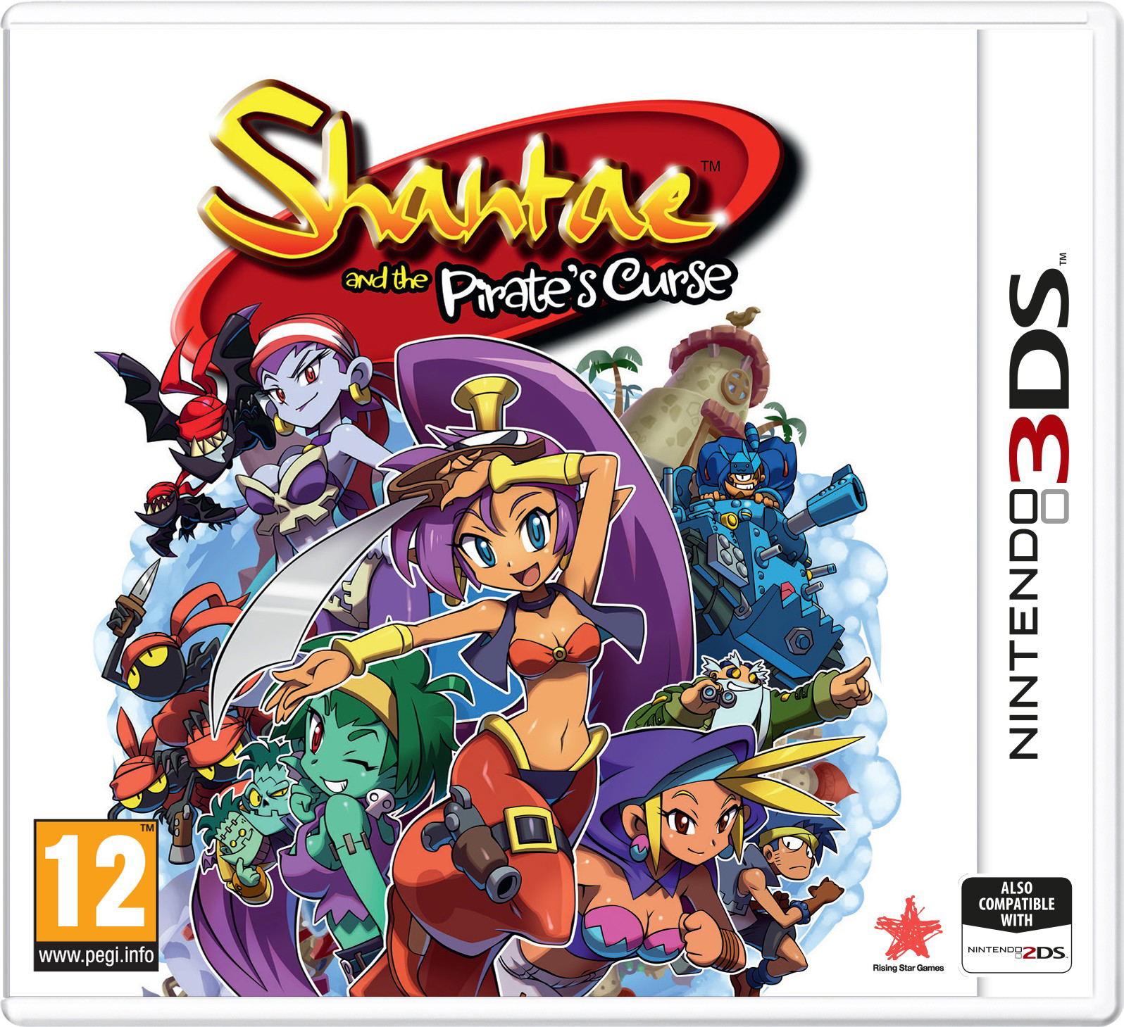 Shantae and the Pirate's Curse for Nintendo 3DS