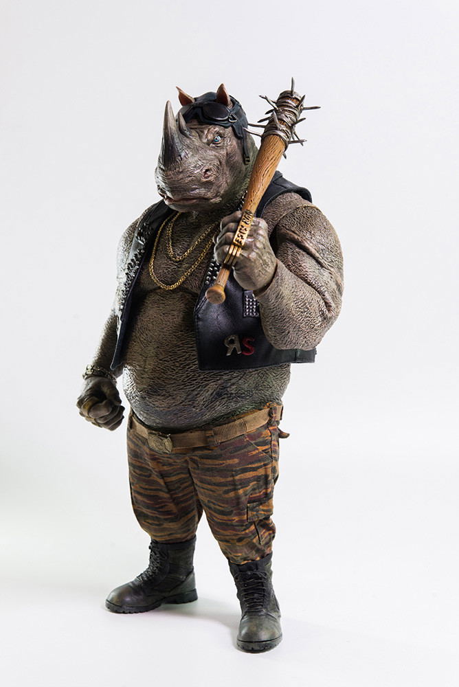 Teenage Mutant Ninja Turtles Out of the Shadows 1/6 Scale Pre-Painted Figure: Rocksteady image 2