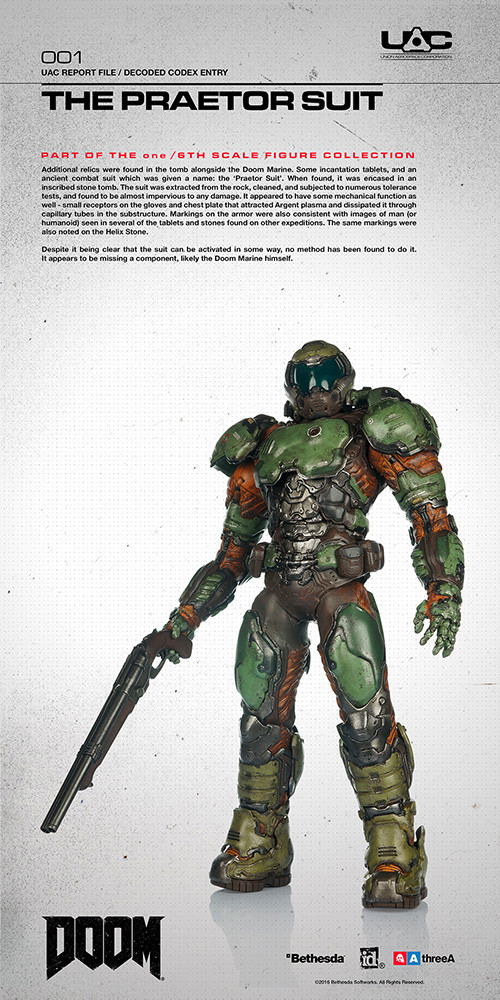 Doom 1/6th Scale PVC Figure: The Doom Marine image 2