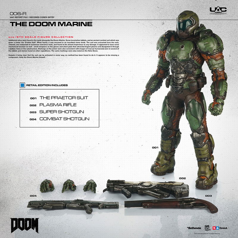 Doom 1/6th Scale PVC Figure: The Doom Marine image 3