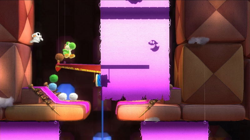 Yoshi's Woolly World with Blue Yarn Yoshi amiibo image 17