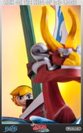 Legend of Zelda The Wind Waker Statue: Link on The King of Red Lions thumbnail 17