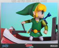 Legend of Zelda The Wind Waker Statue: Link on The King of Red Lions thumbnail 4