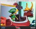 Legend of Zelda The Wind Waker Statue: Link on The King of Red Lions thumbnail 5