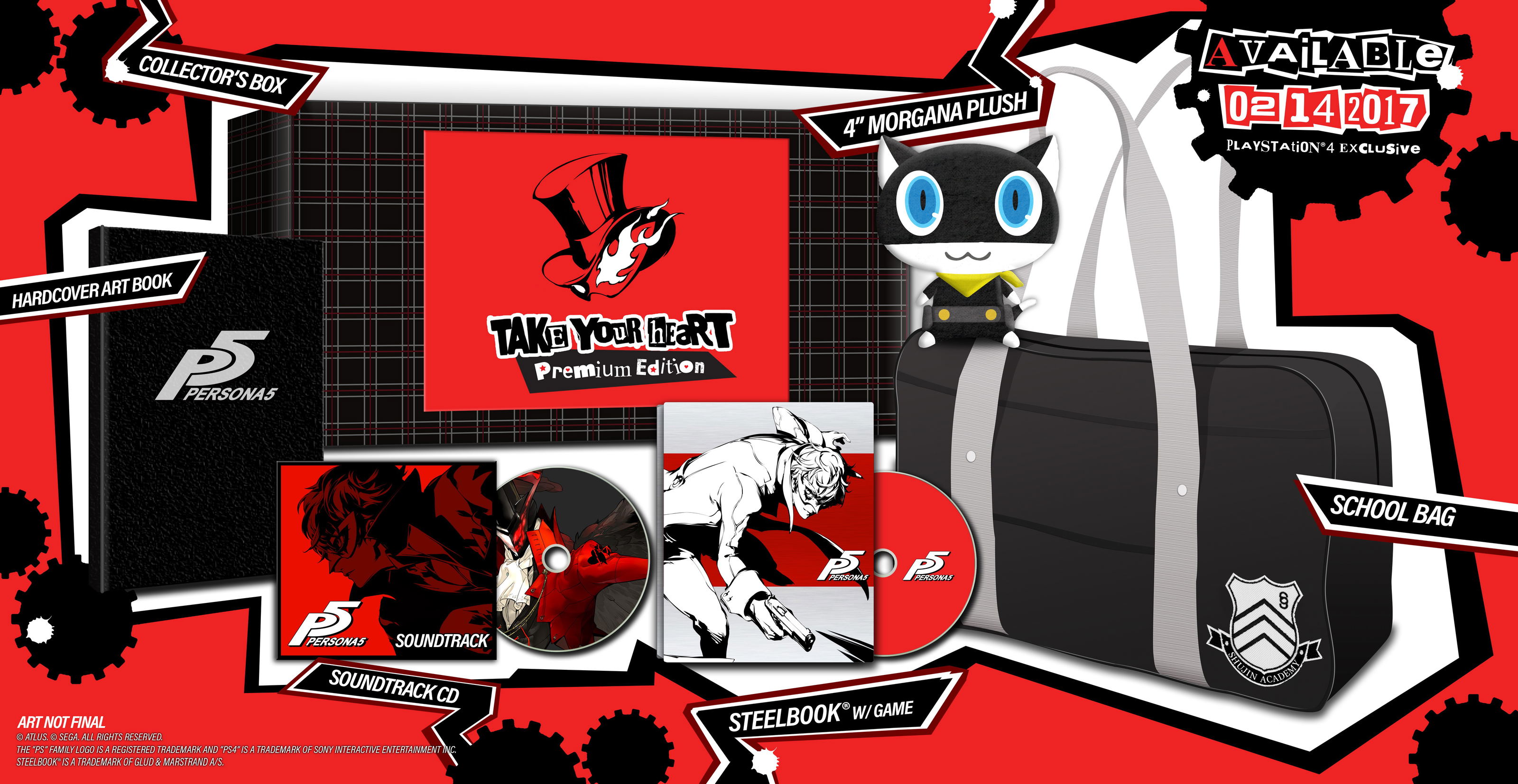 Persona 5 Take Your high quality Heart Premium Edition For Playstation 4