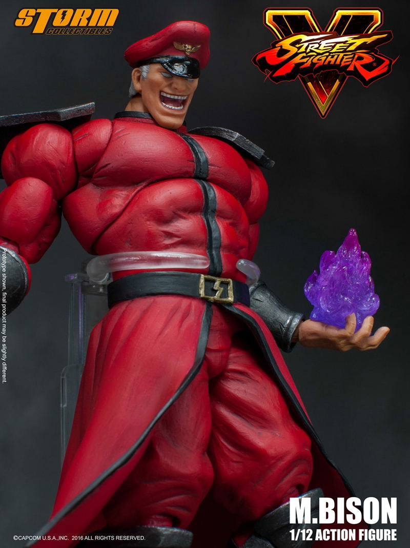 Street Fighter V 1/12 Scale Pre-Painted Action Figure: M. Bison image 10