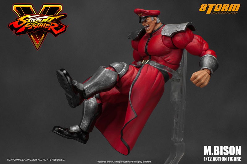 Street Fighter V 1/12 Scale Pre-Painted Action Figure: M. Bison image 13