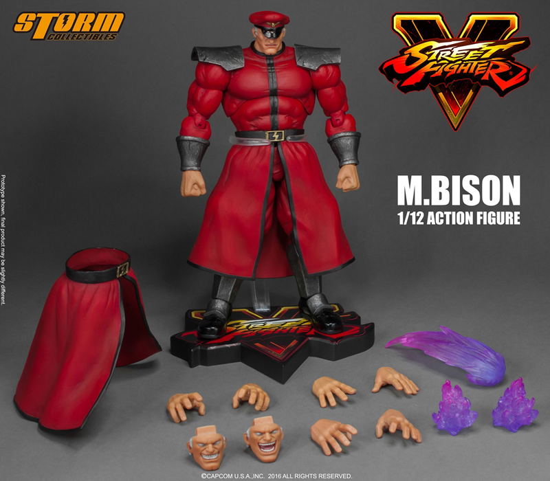 Street Fighter V 1/12 Scale Pre-Painted Action Figure: M. Bison image 15