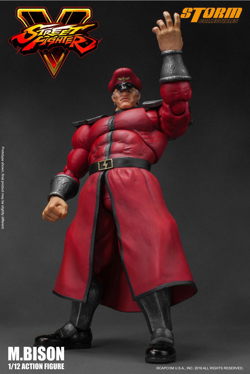 Street Fighter V 1/12 Scale Pre-Painted Action Figure: M. Bison image 3