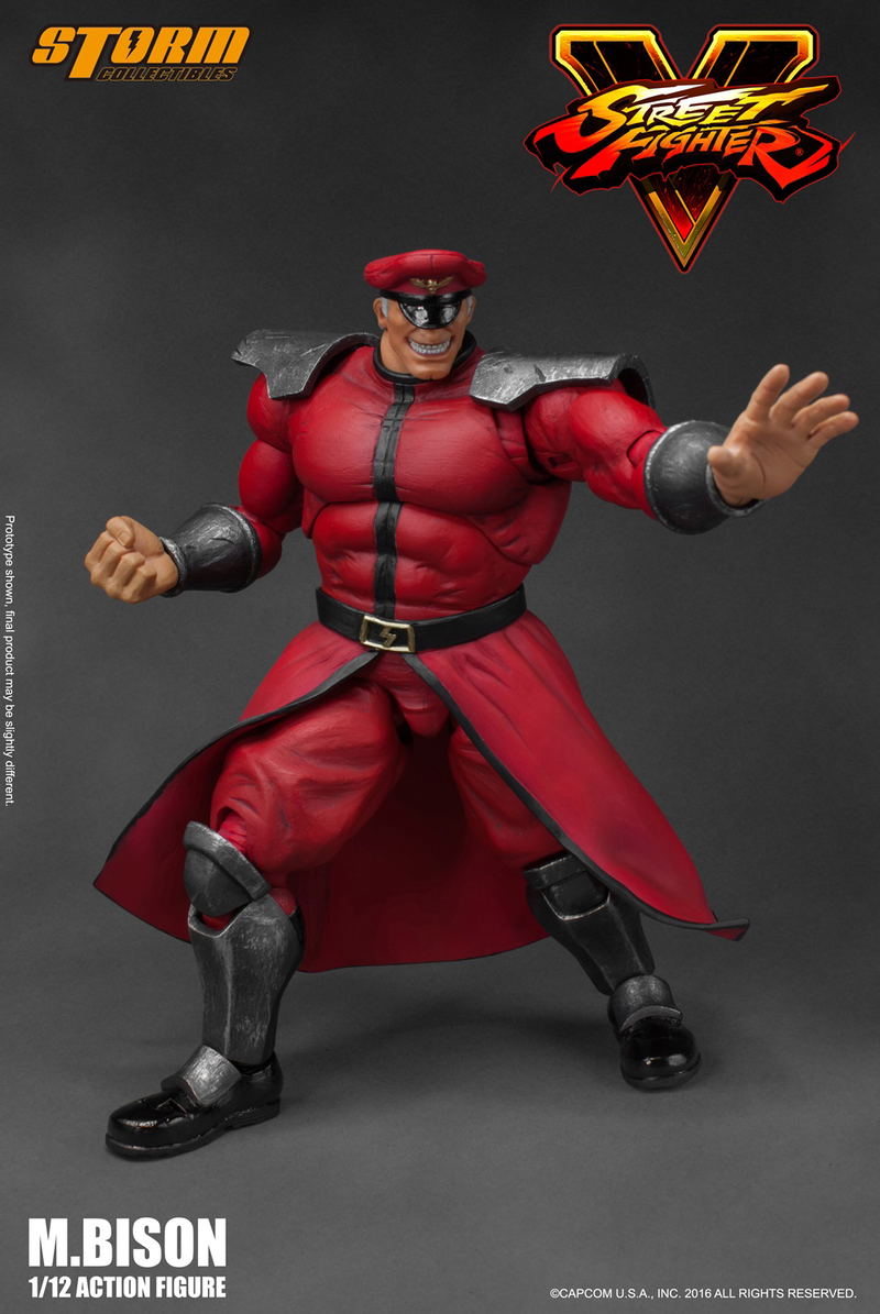 Street Fighter V 1/12 Scale Pre-Painted Action Figure: M. Bison image 4