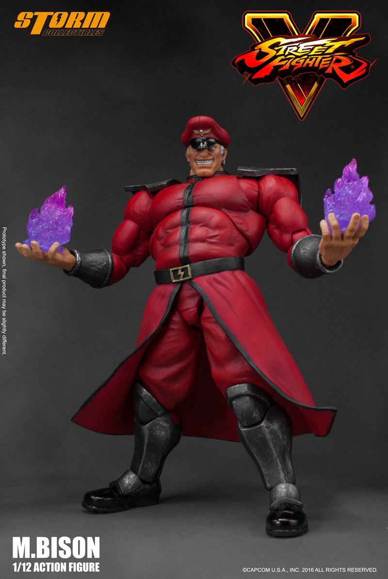 Street Fighter V 1/12 Scale Pre-Painted Action Figure: M. Bison image 5