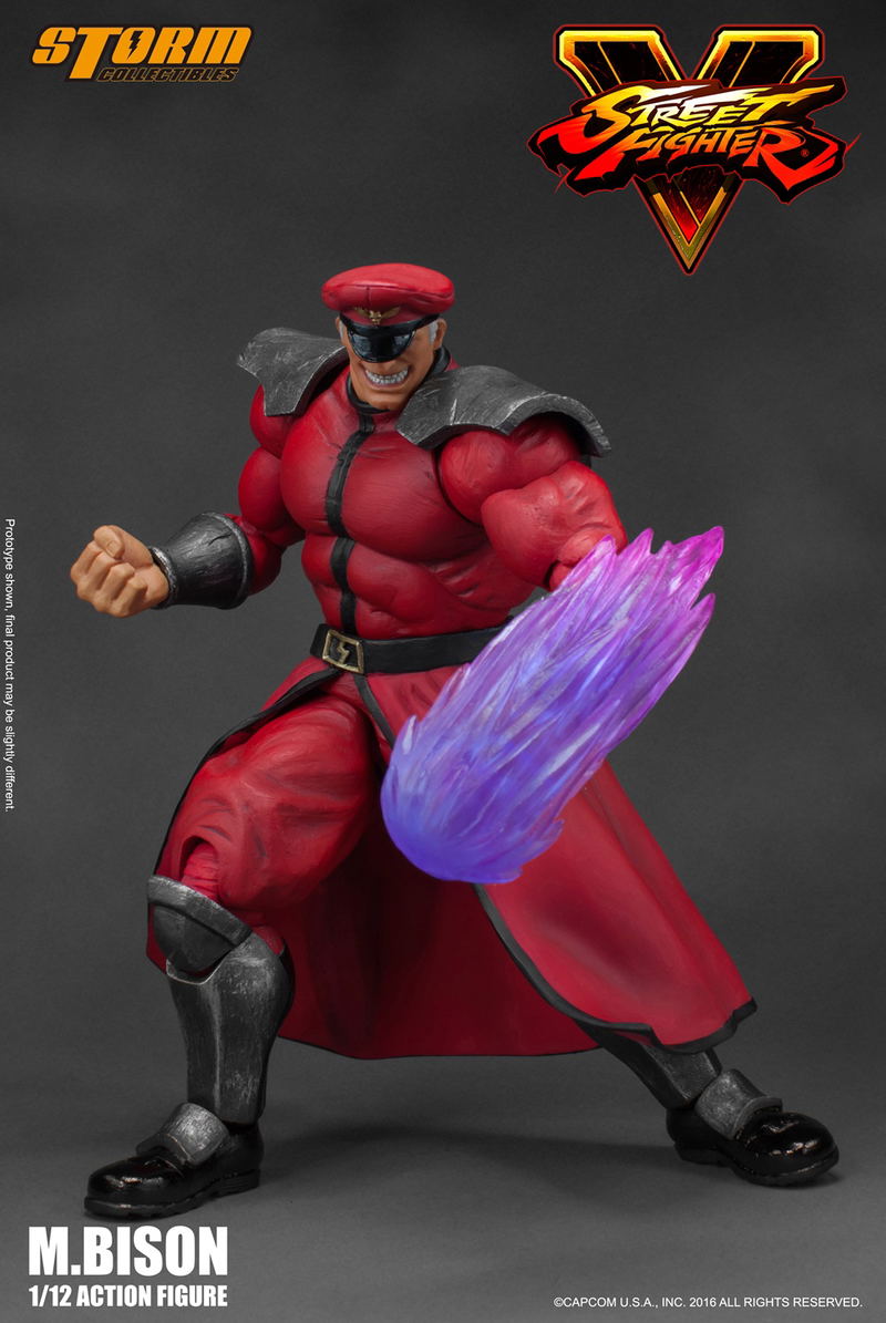 Street Fighter V 1/12 Scale Pre-Painted Action Figure: M. Bison image 6