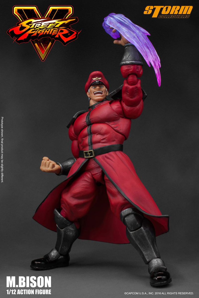 Street Fighter V 1/12 Scale Pre-Painted Action Figure: M. Bison image 7